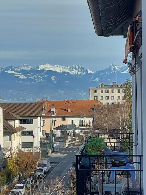 Le Mirabeau Vue Lac Évian-les-Bains Buitenkant foto